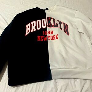 Plus size Brooklyn New York sweatshirt